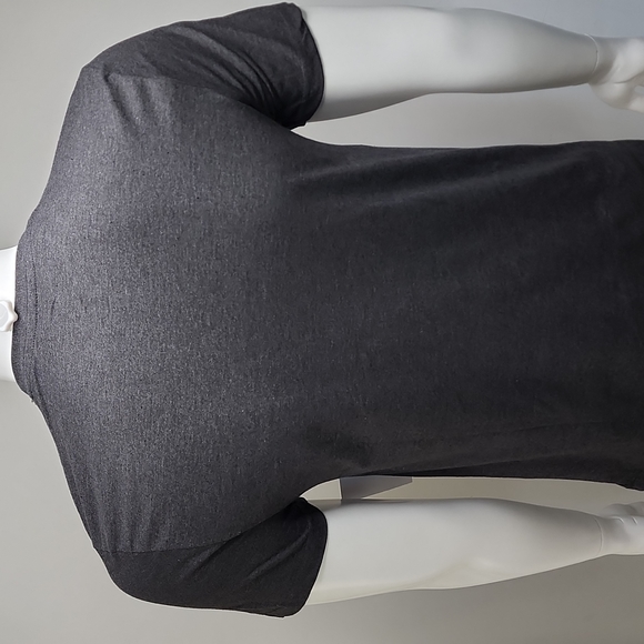 TRUE RELIGION DARK GREY WITH GOLD LOGO TEE SHIRT - Picture 4 of 8